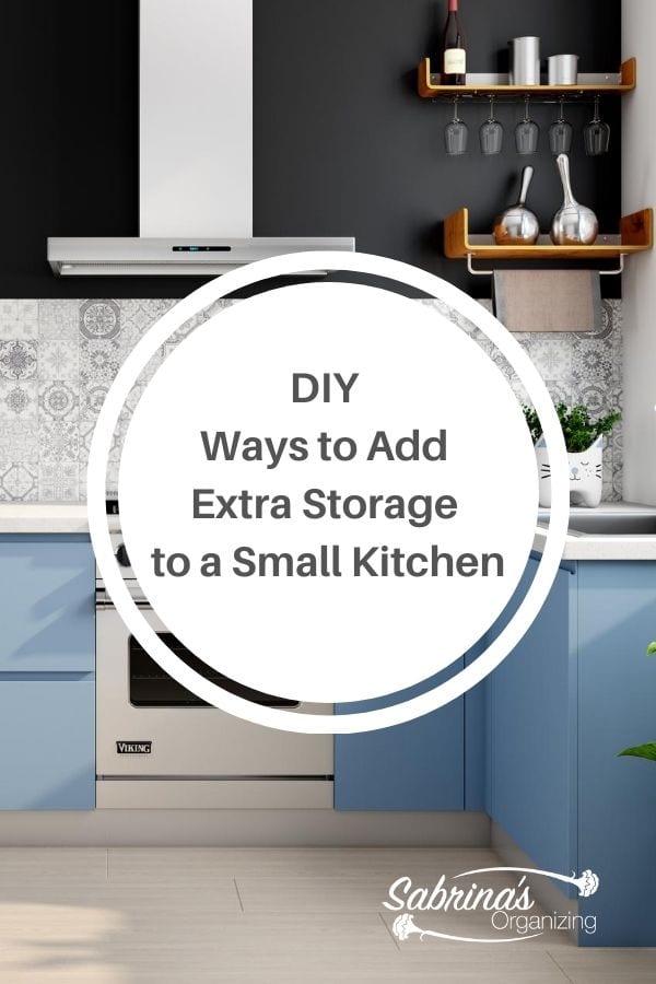 DIY Ways to Add Extra Storage to a Small Kitchen