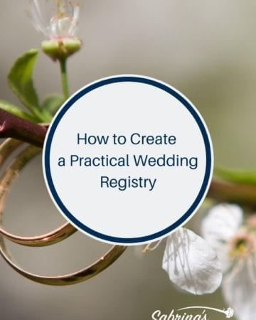 How to Create a Practical Wedding Registry