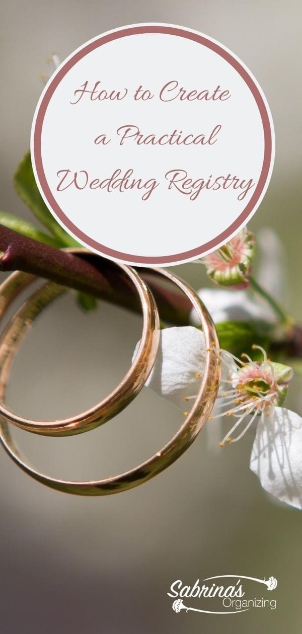 How to Create a Practical Wedding Registry long image for post