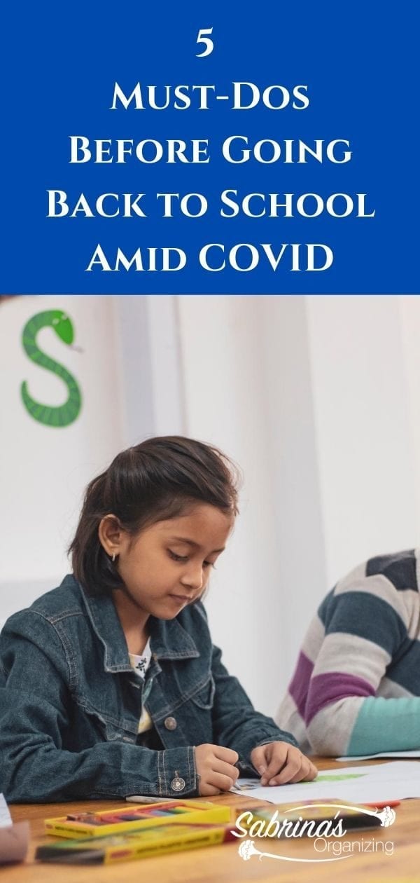 5 Must-dos before going back to school amid COVID