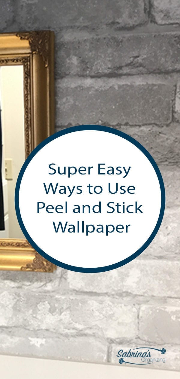 Super Easy Ways to Use Peel and Stick Wallpaper