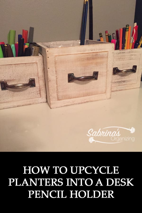 HOW TO UPCYCLE PLANTERS INTO A DESK PENCIL HOLDER featured image