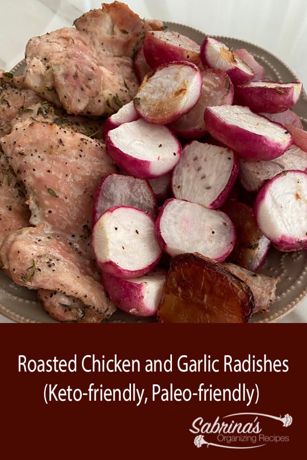 Roasted Chicken and Garlic Radishes Recipe