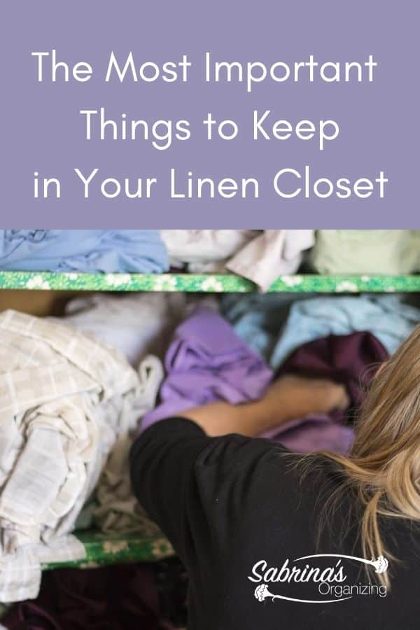The Most Important Things to Keep in Your Linen Closet - title image