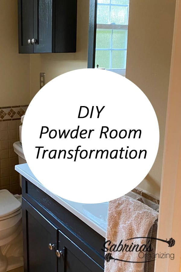 DIY Powder Room Transformation featured image