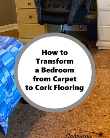 How to Transform a Bedroom from Carpet to Cork Flooring featured image