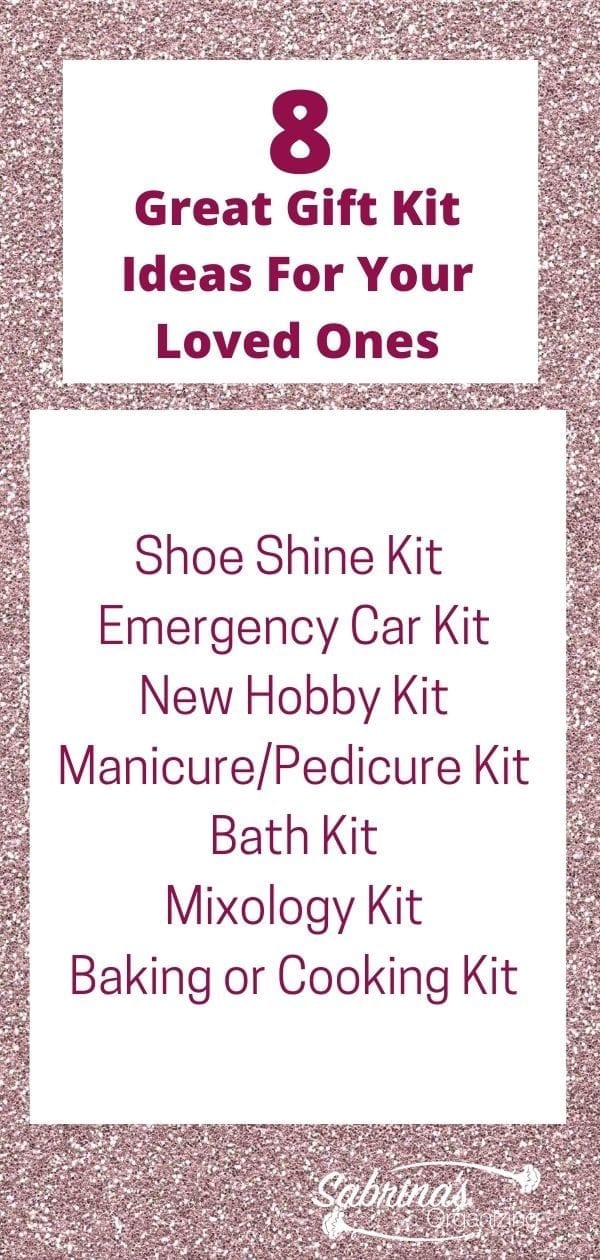 Great Gift Kit Ideas for your loved ones list of kits