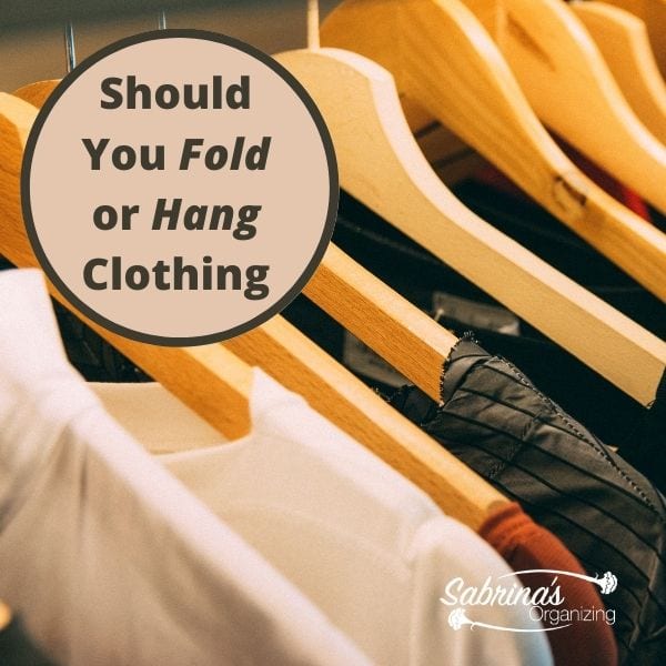 Should you Fold or Hang Clothing square image