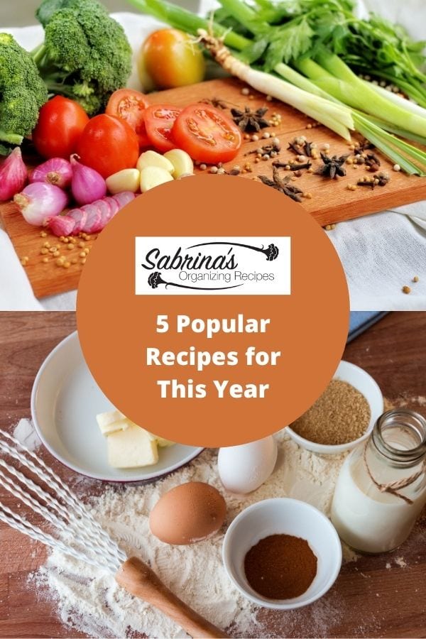 Five Sabrina's Organizing Most Popular Recipes for This Year - featured image