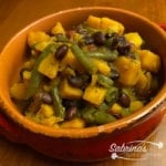 Caribbean Sweet Potato and Black Bean Stew Recipe in a bowl