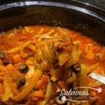 Chicken Cacciatore Recipe in a slow cooker