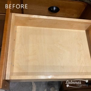 How to Make a Spice Drawer Organizer in a Small Space - Sabrinas Organizing