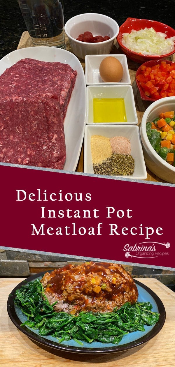 Delicious Instant Pot Meatloaf long image