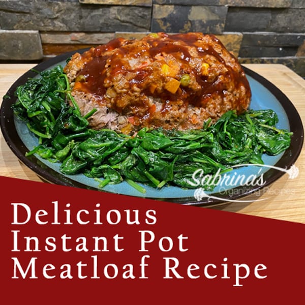 Delicious Instant Pot Meatloaf square image