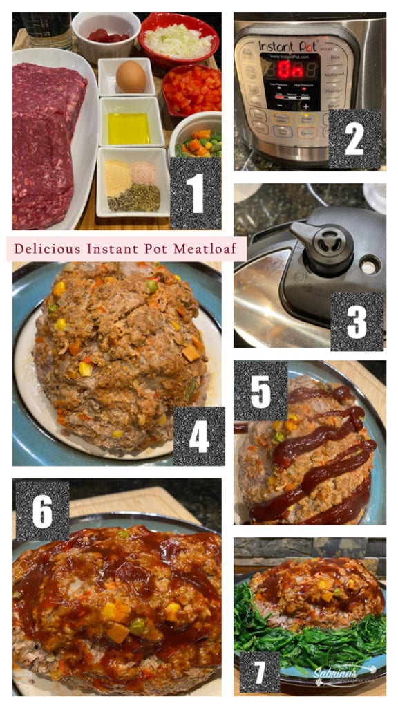 Delicious Instant Pot Meatloaf Step by Step images