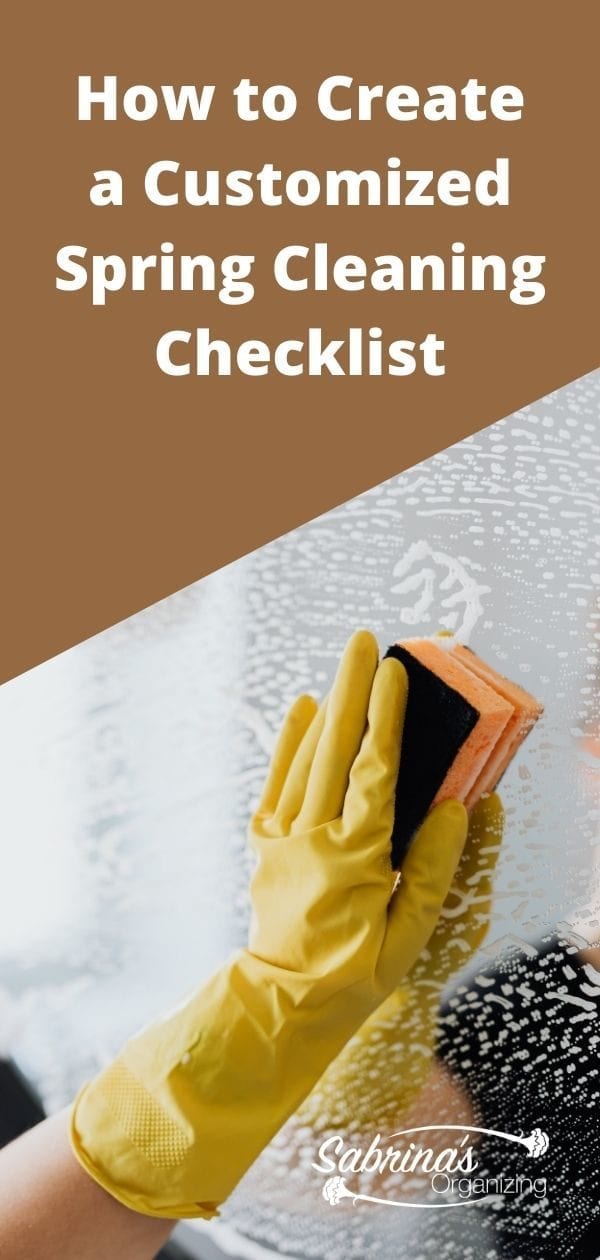How to Create a Customized Spring Cleaning Checklist - long image