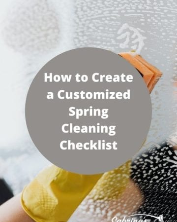 How to Create a Customized Spring Cleaning Checklist
