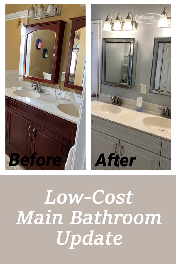 Low Cost Main Bathroom Update featured image