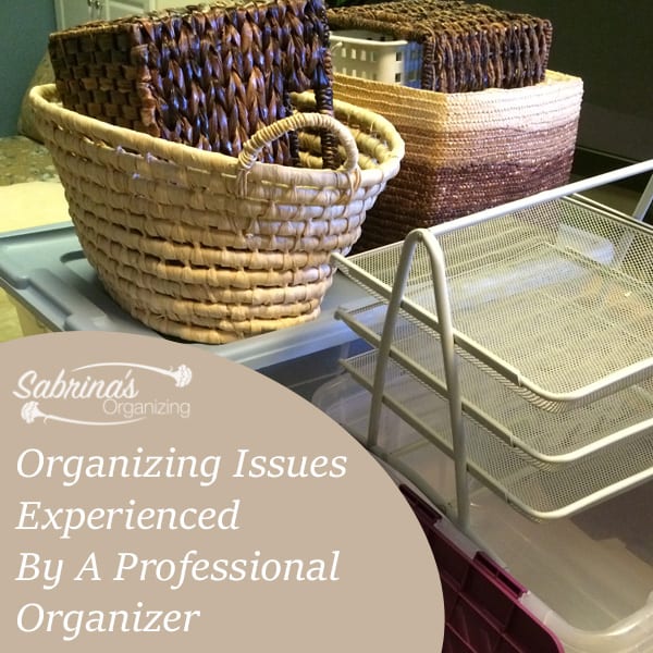 Organizing Issues Experienced By A Professional Organizer - square image