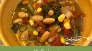 Slow Cooker Vegetable Soup Recipe