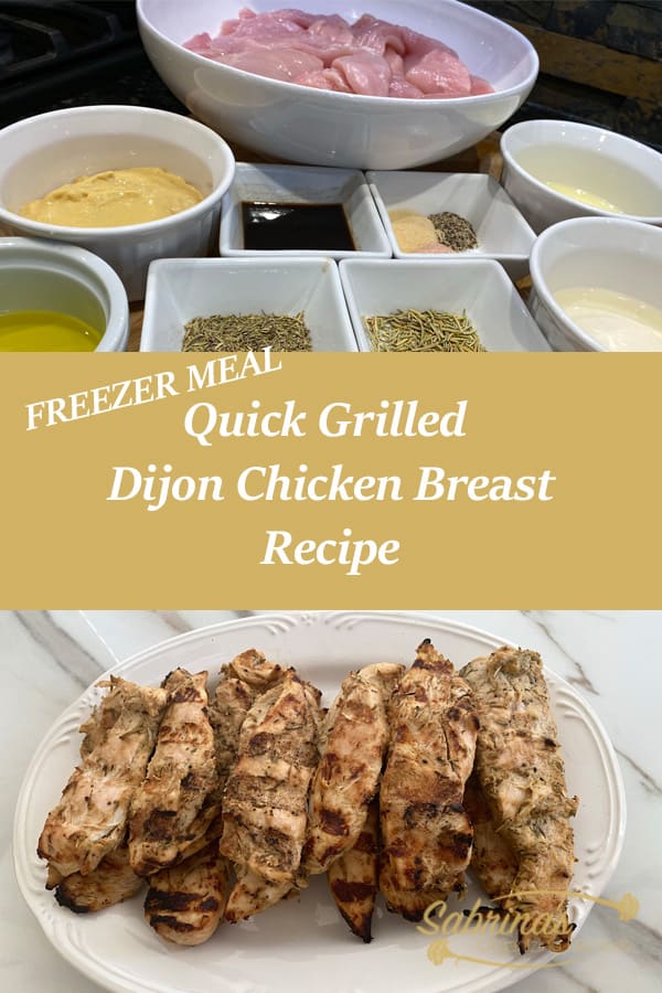 Quick Grilled Dijon Chicken Breast Recipe - featured image