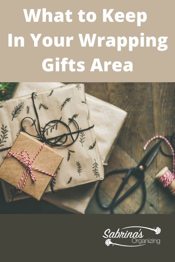 What to Keep In Your Wrapping Gifts Area featured image