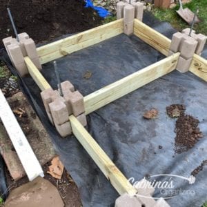 How to Make a Two Tier Raised Garden Bed - Sabrinas Organizing