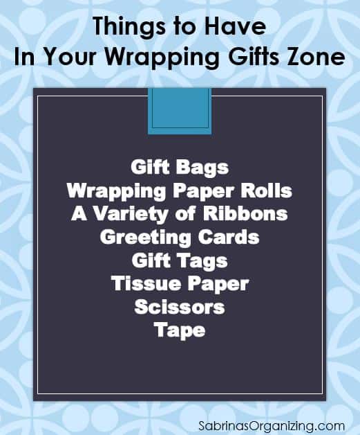 Things to Have in Your Wrapping Gifts Zone