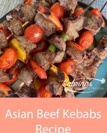 Asian Beef Kebabs Recipe Featured image