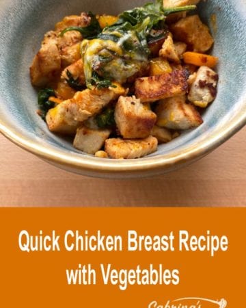 Quick Chicken Breast Recipe with Vegetables featured image