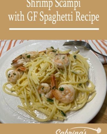 Shrimp Scampi with GF Spaghetti Recipe - featured image