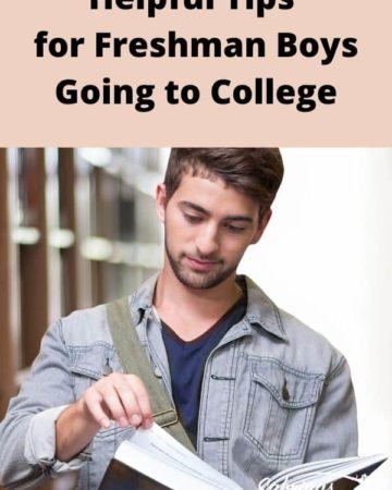 Helpful Tips for Freshman Boys Going to College- featured image