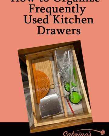 How to Organize Frequently Used Kitchen Drawer - featured image