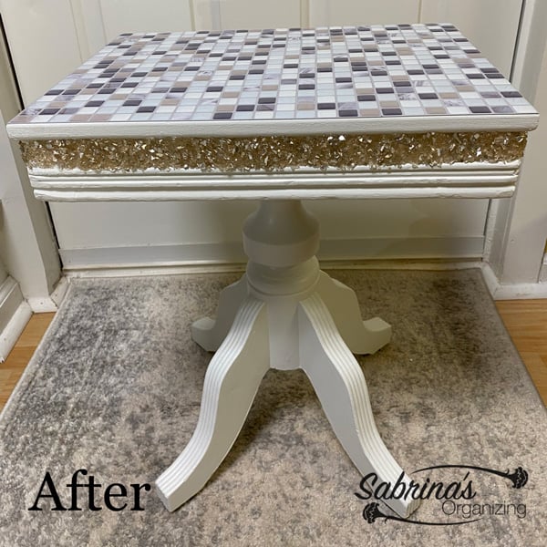 After accent table