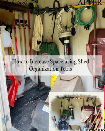 How to Increase Space using Shed Organization Tools - featured image