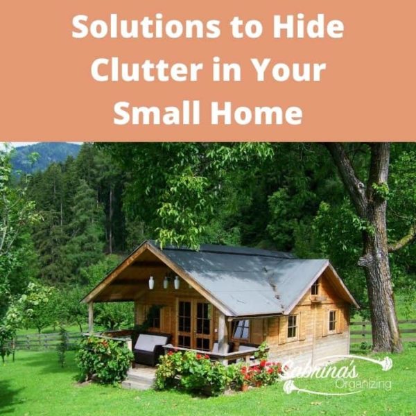 Solutions to Hide Clutter in Your Home - square image
