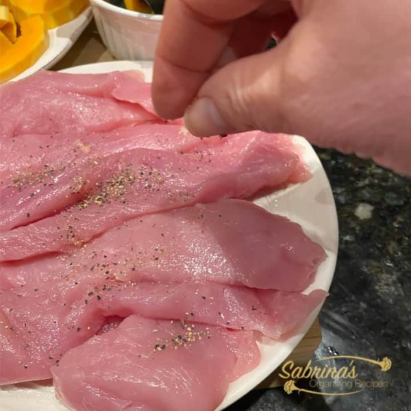 Sprinkle the Turkey Tender with Seasoning - #sabrinasorganizingrecipes