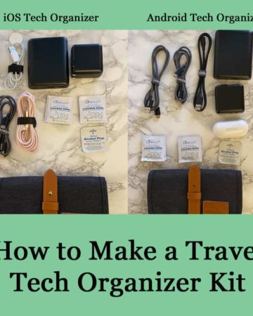 How to Make a Travel Tech Organizer Kit square image