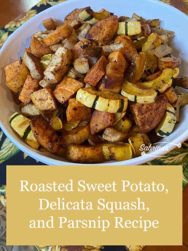 Roasted Sweet Potato, Delicata Squash, and Parsnip Recipe  featured image