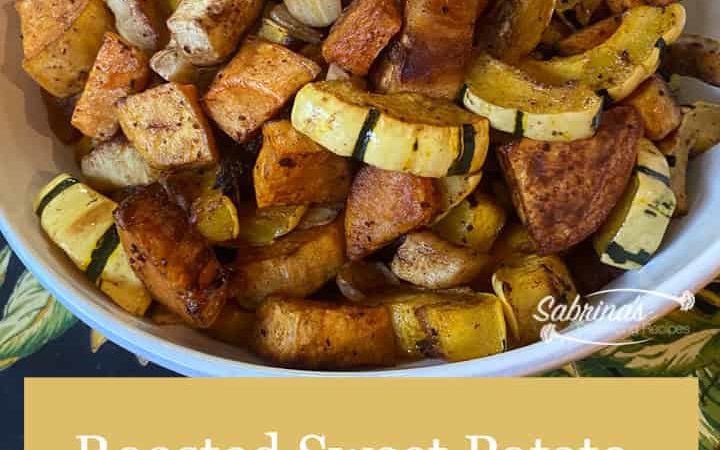 Roasted Sweet Potato, Delicata Squash, and Parsnip Recipe featured image