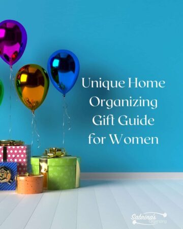 Unique Home Organizing Gift Guide for Women - Featured image #giftideas