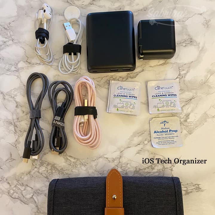 iOS Tech Organizer items