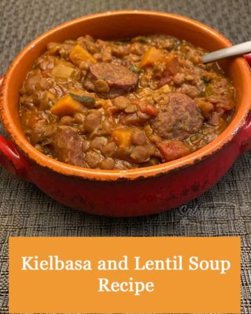 Kielbasa and Lentil Soup Recipe featured image