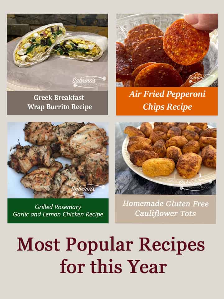 Most Popular Recipes for this Year  - featured image