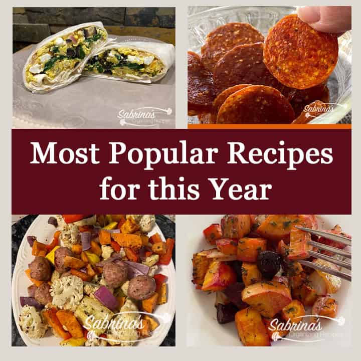 Most Popular Recipes for this Year - square image