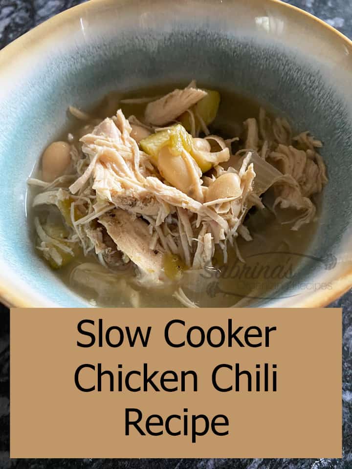 Slow Cooker Chicken Chili Recipe - featured image