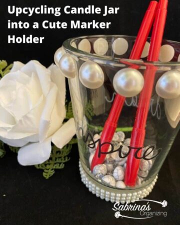Upcycling Candle Jar into a Cute Marker Holder featured image