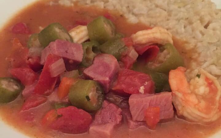 Ham and Shrimp Gumbo