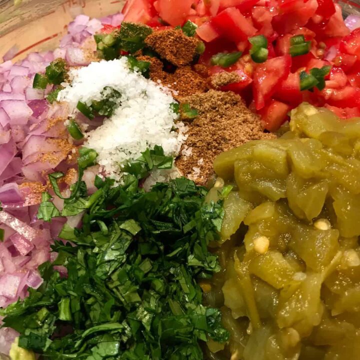 Ingredients in Guacamole Dip Recipe