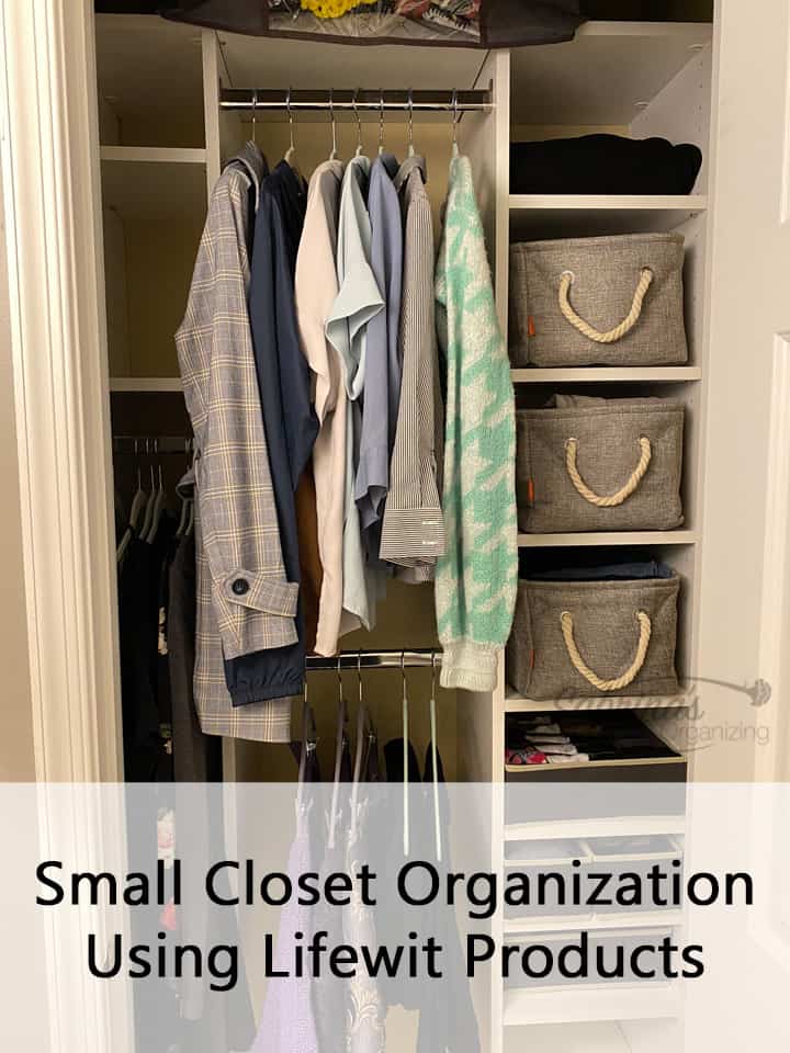 Small Closet Organization Using Lifewit Products by SabrinasOrganizing